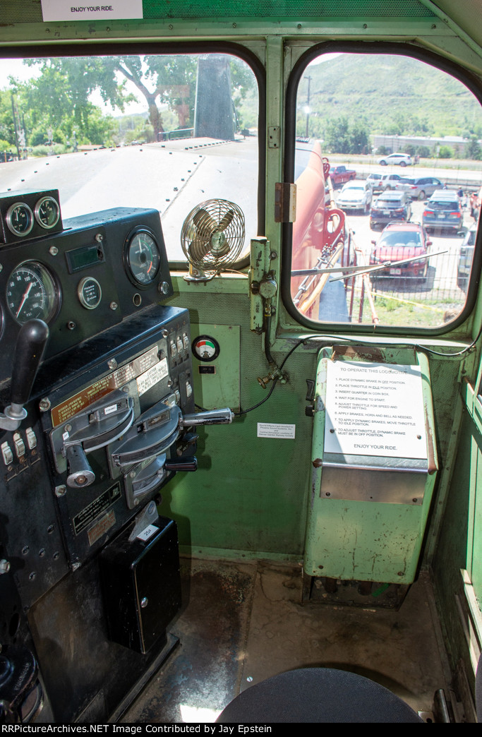 CORX C988 cab view 